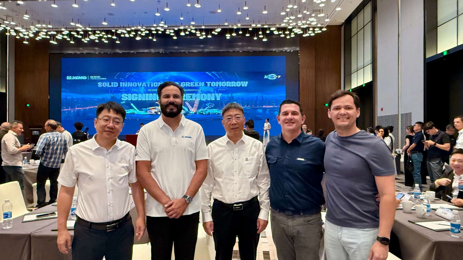 Daniel na China — XCMG