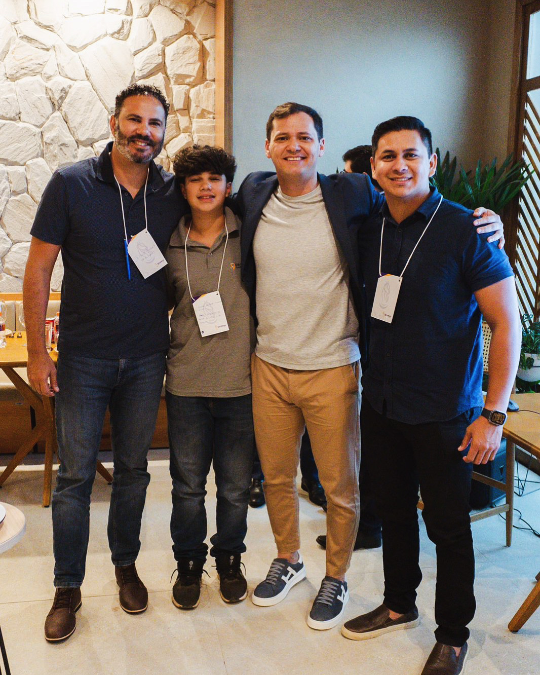 Encontro com empresários